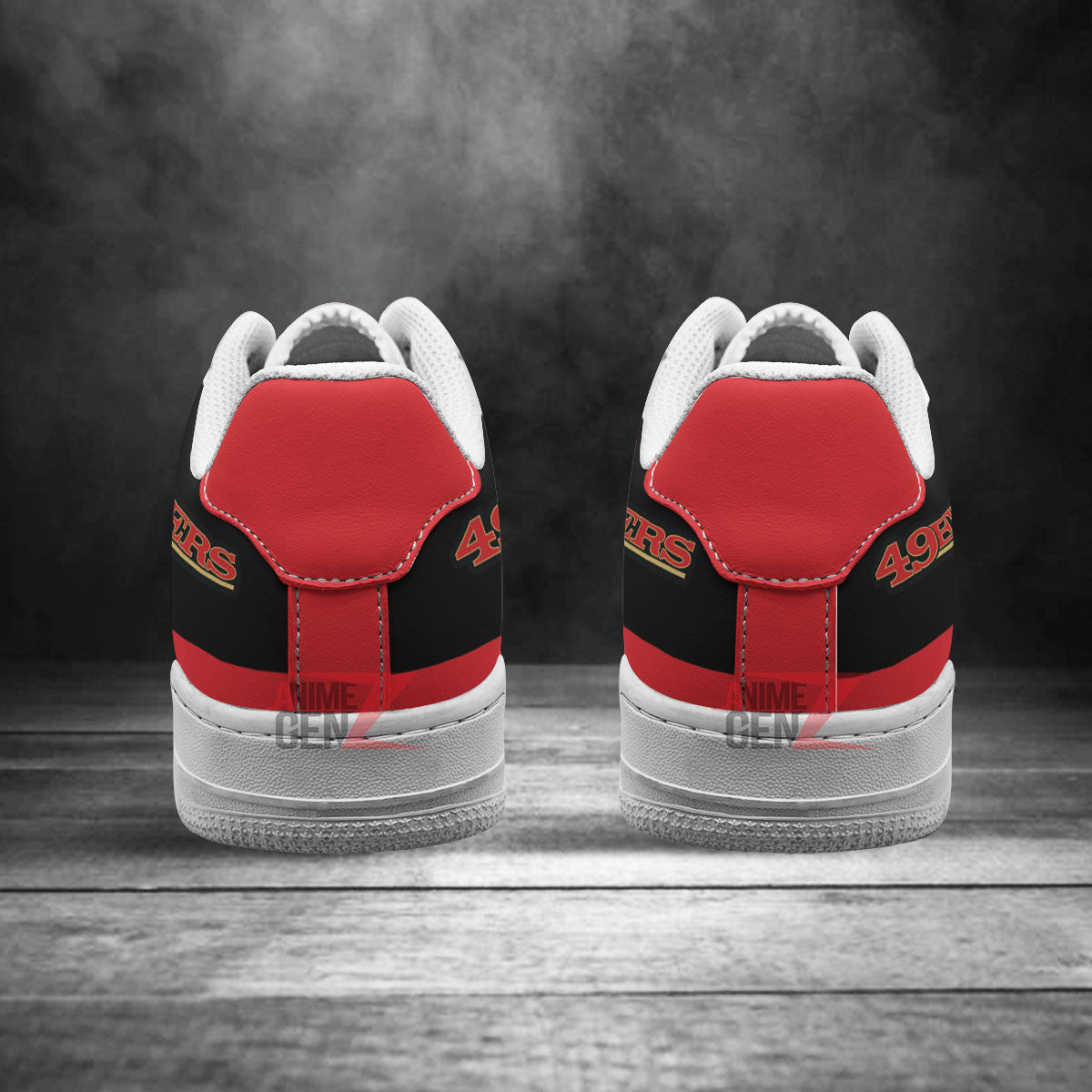 San Francisco 49ers Air Sneakers NFL Custom Sports Shoes
