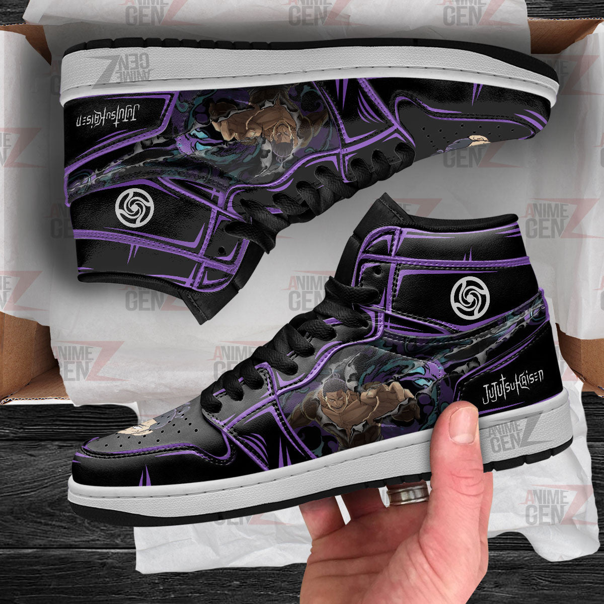 Jujutsu KaisenAoi Todo JD Sneakers Custom Anime Shoes