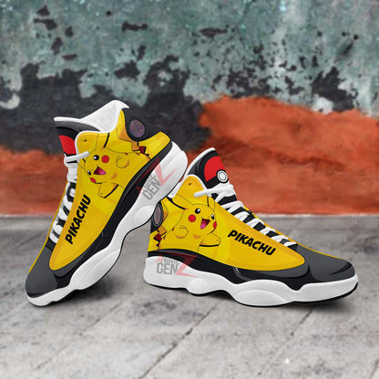 Pokemon Pikachu Air Jordan 13 Sneakers Custom Anime Shoes