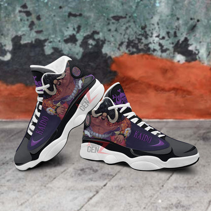 One Piece Kaido Air Jordan 13 Sneakers Custom Anime Shoes