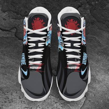 One Piece Jinbe Air Jordan 13 Sneakers Custom Anime Shoes