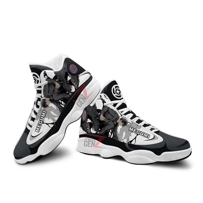 Jujutsu Kaisen Megumia Air Jordan 13 Custom Anime Shoes