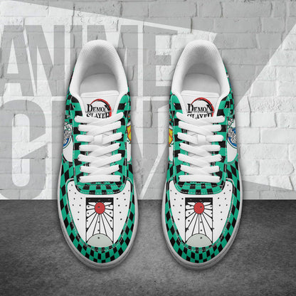 Demon Slayer Tajiro Air Sneakers Custom Anime Shoes
