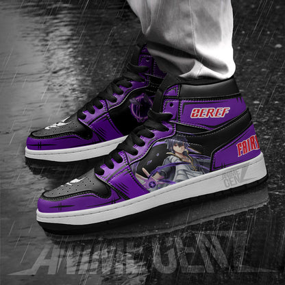 JD Sneakers Fairy Tail Zeref Dragneel Custom Anime Shoes