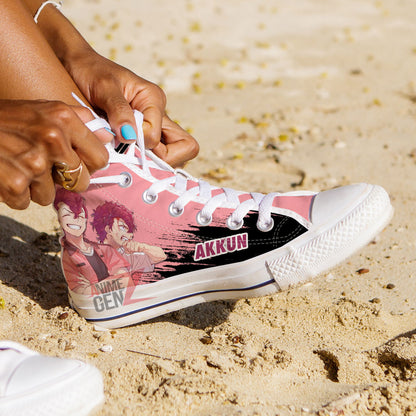 Tokyo Revengers Akkun High Top Shoes Custom Anime Shoes