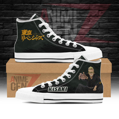 Tokyo Revengers Tetta Kisaki High Top Shoes Custom Anime Shoes