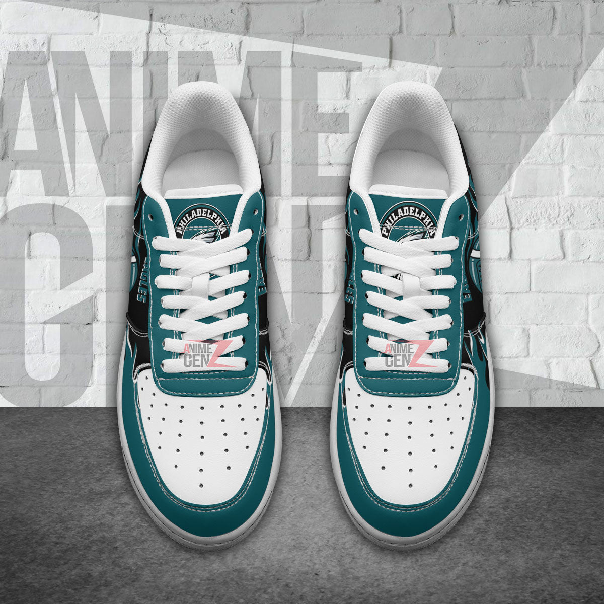 Philadelphia Eagles Air Sneakers NFL Custom Sports Shoes