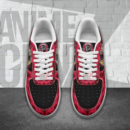 Atlanta Falcons Air Sneakers Mascot Thunder Style Custom NFL Sport Shoes
