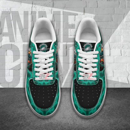 Philadelphia Eagles Air Sneakers Mascot Thunder Style Custom NFL Sport Shoes